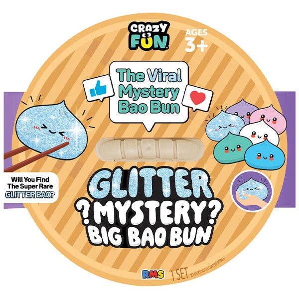 RMS® 7" Glitter Mystery Squishy Dumpling