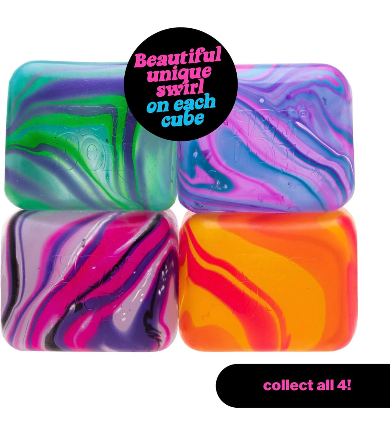 NeeDoh Nice Cube Swirl