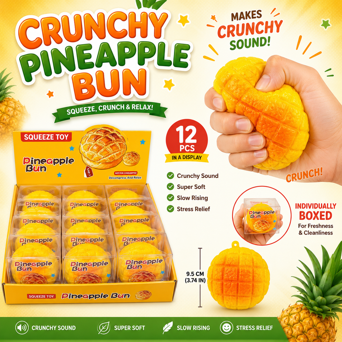 Crunchy Pineapple Bun