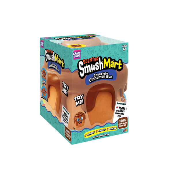 SmushMart™ Scented Cinnamon Bun Squishy