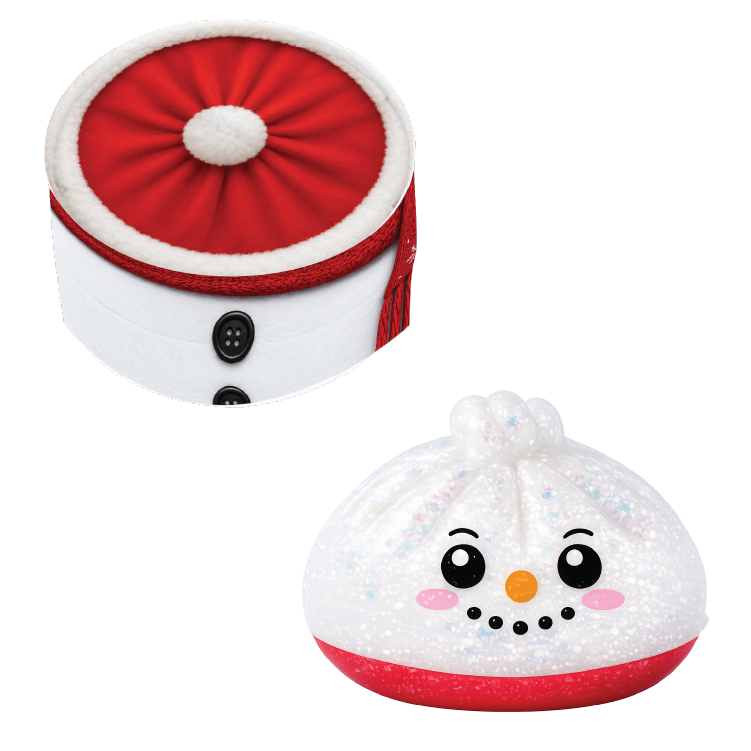 Fun Doh Christmas Squishy Dumpling Toy (1pc)