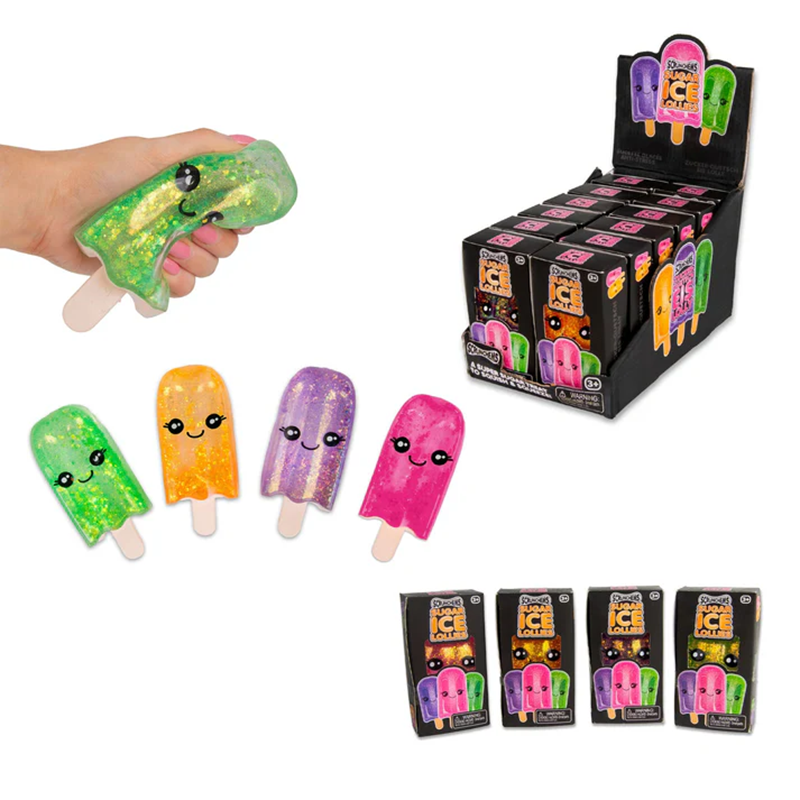 Scrunchems Sugar Ice Lollies Squishy Fidget Toy (1 pc)