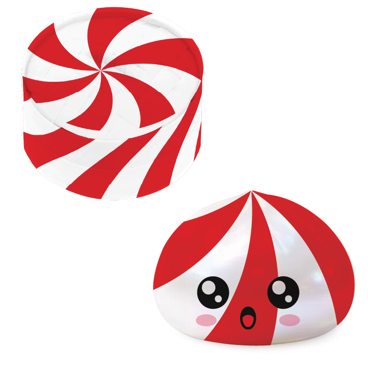 Fun Doh Christmas Squishy Dumpling Toy (1pc)