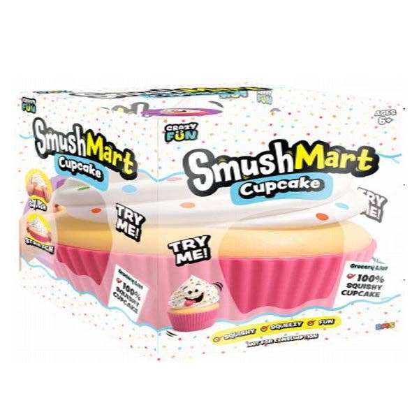 SmushMart™ Vanilla Cupcake Squishy