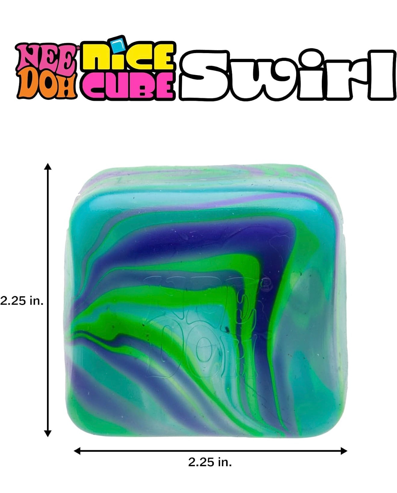 NeeDoh Nice Cube Swirl