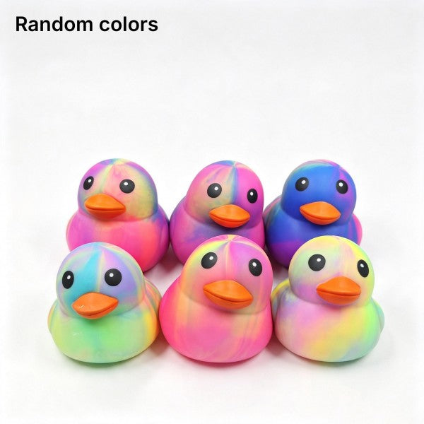 Tie Dye Duck Squishy