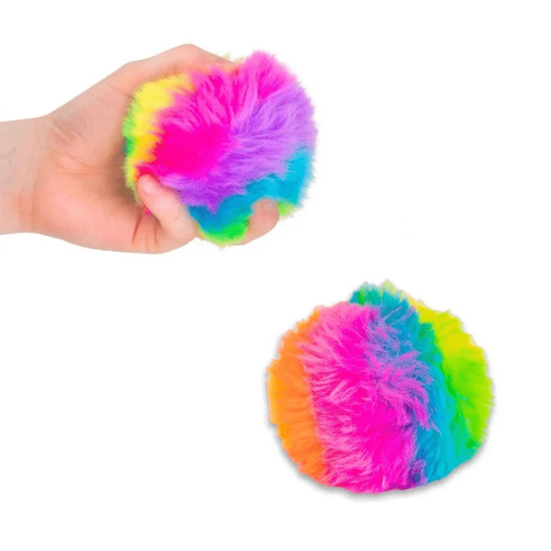 Scrunchems® Furry Sugar Stress Ball Squishy Fidget Toy (1pc)